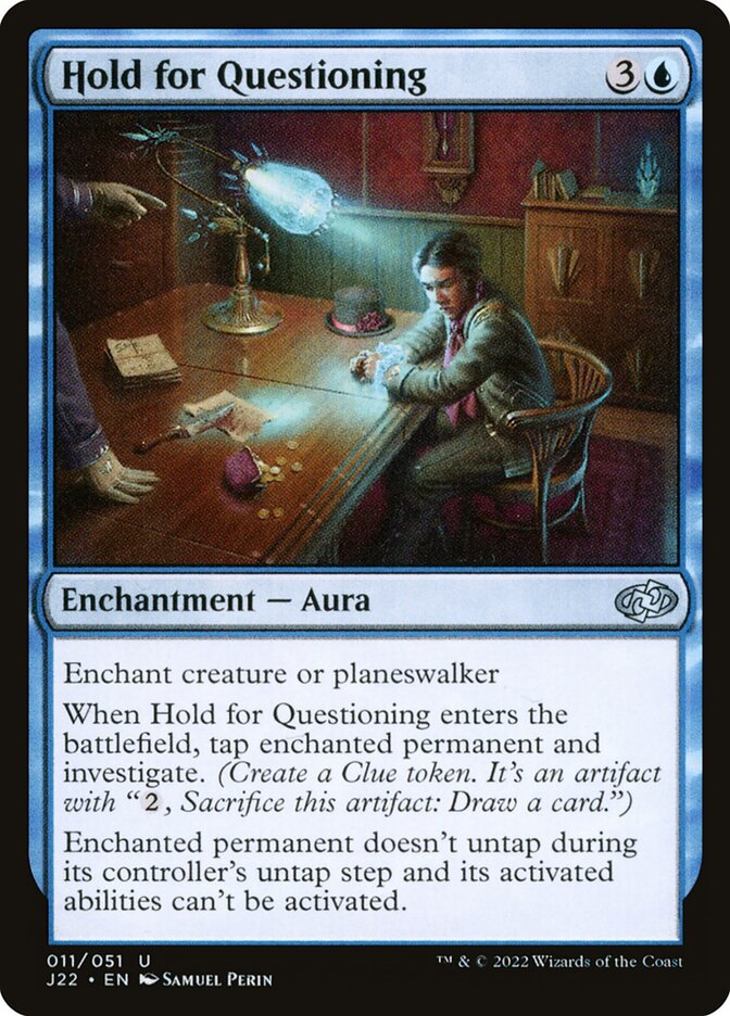 image Hold for Questioning