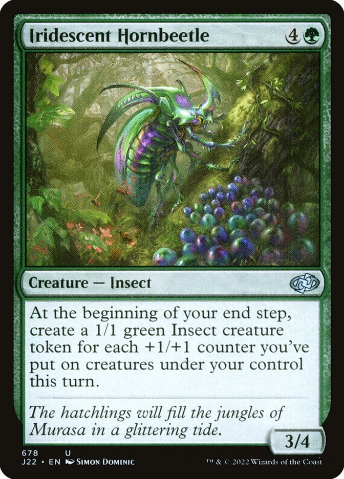 image Iridescent Hornbeetle