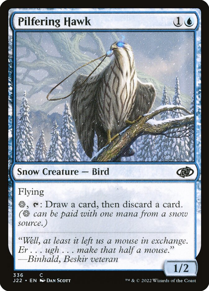 image Pilfering Hawk