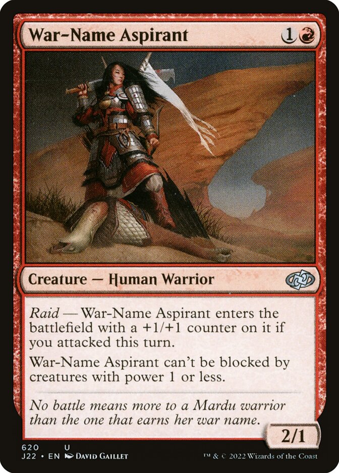 image War-Name Aspirant