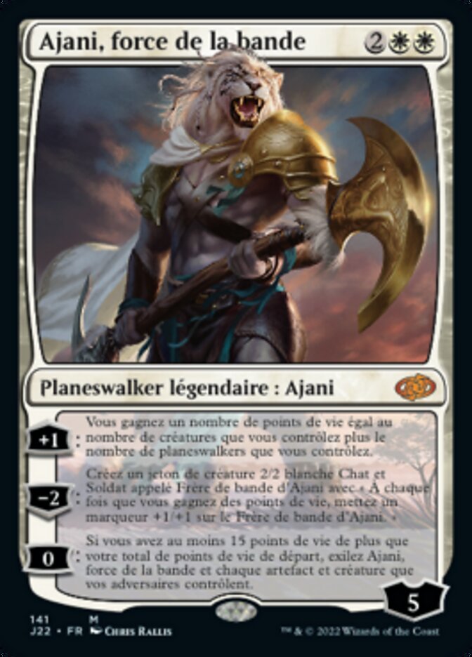 image Ajani, force de la bande