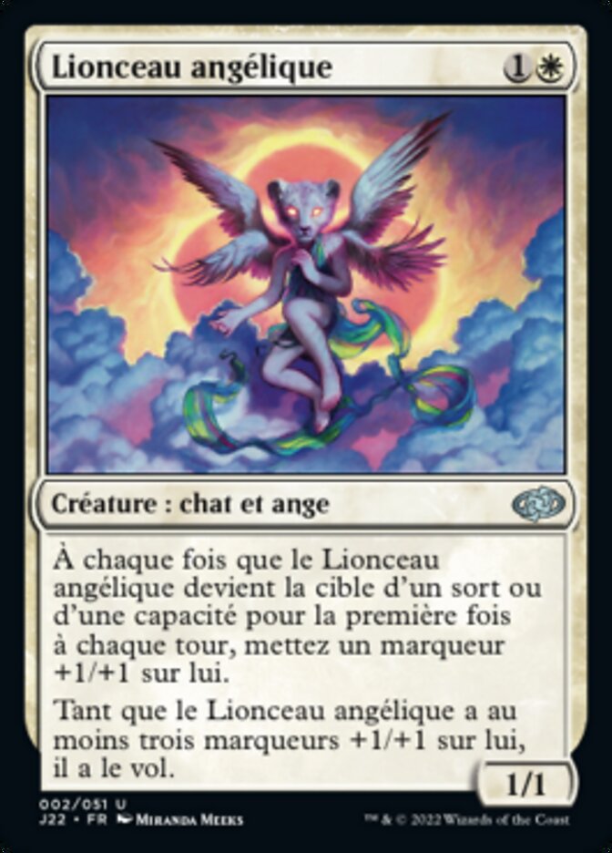 image Lionceau angélique