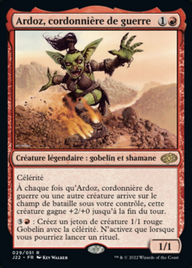 image Ardoz, cordonnière de guerre