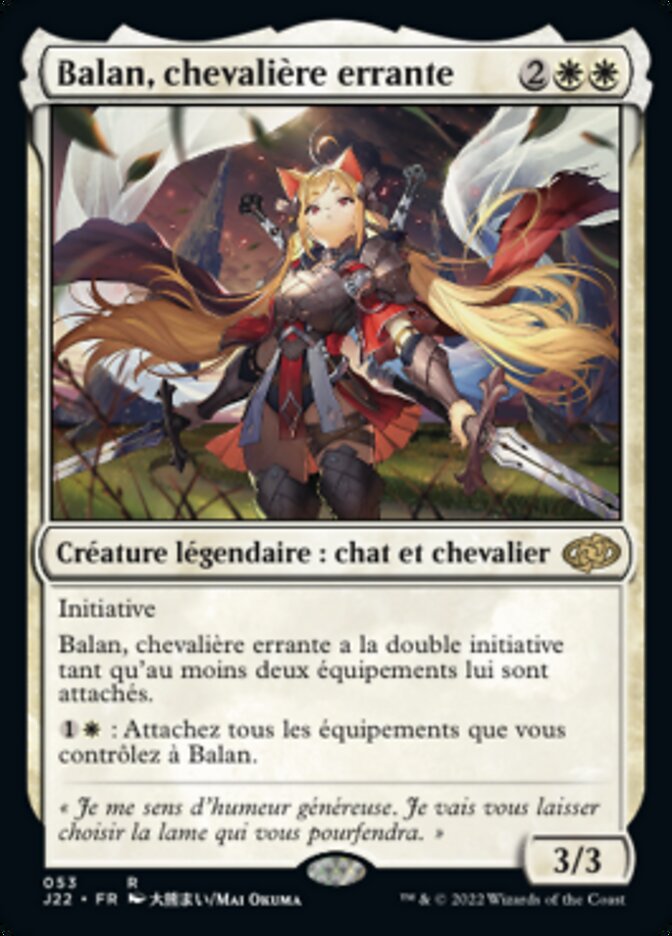 image Balan, chevalière errante