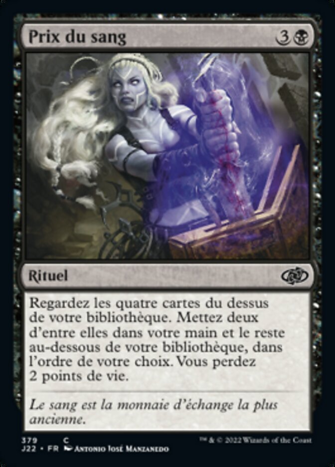 image Prix du sang