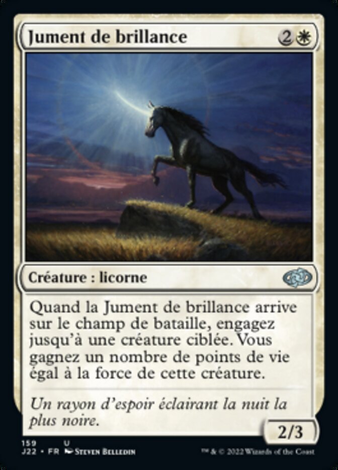 image Jument de brillance