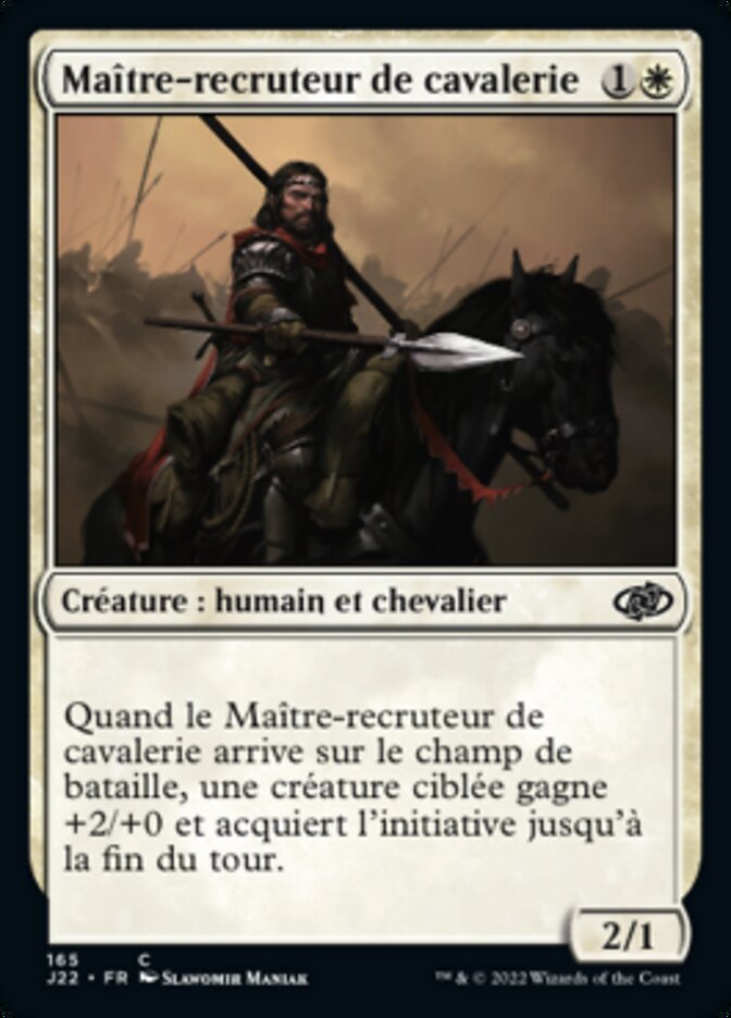 image Maître-recruteur de cavalerie