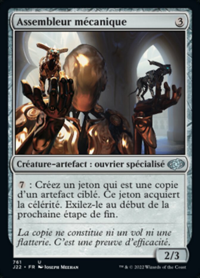 image Assembleur mécanique