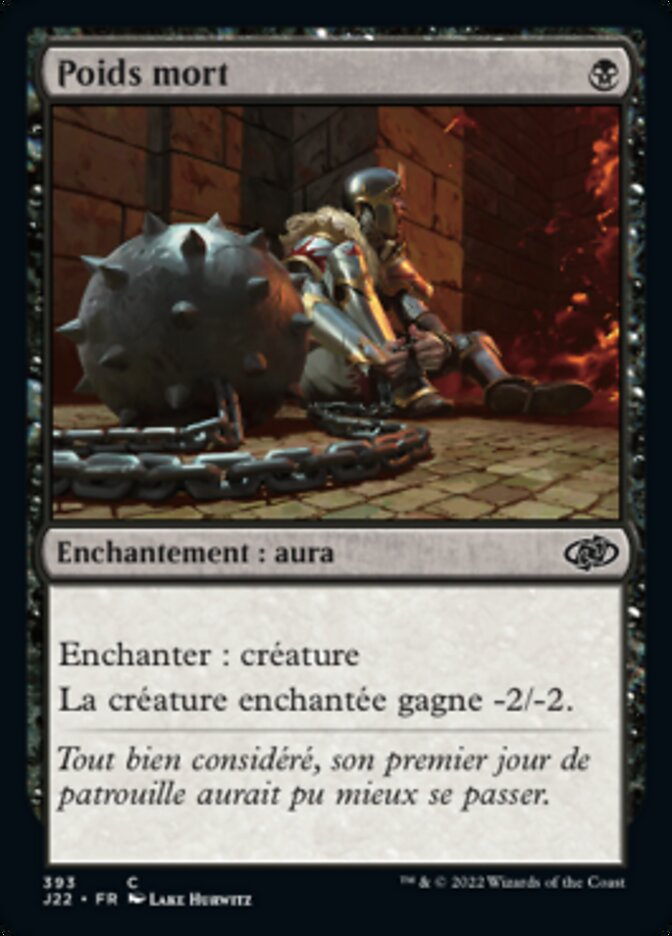image Poids mort