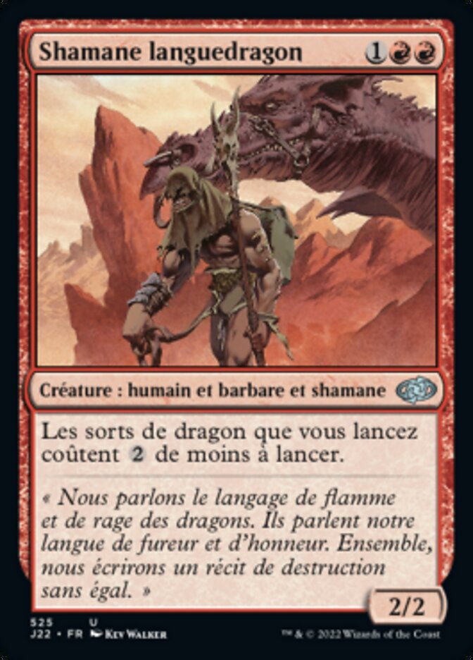 image Shamane languedragon