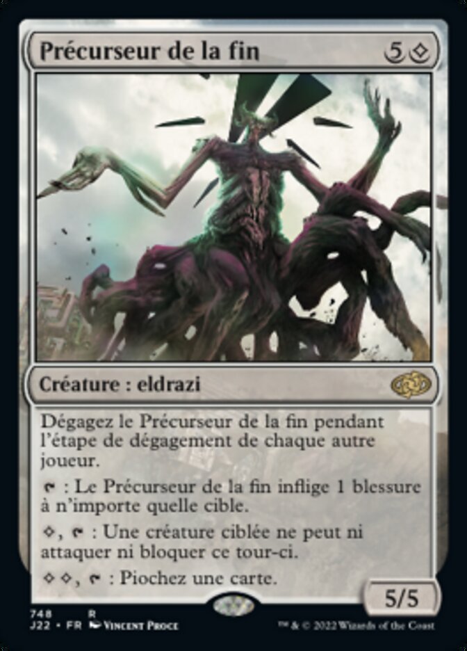 image Précurseur de la fin