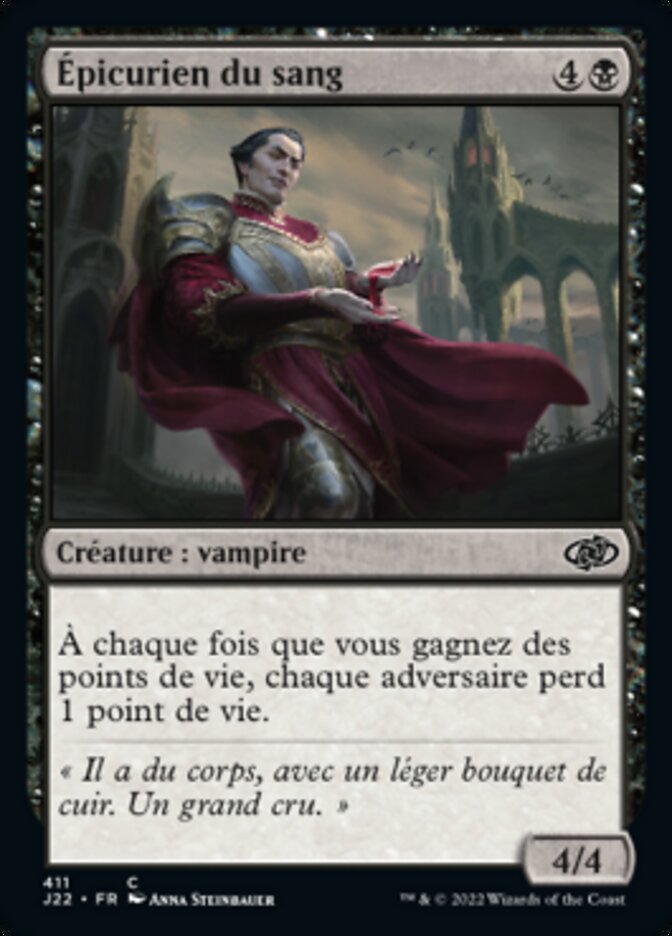 image Épicurien du sang