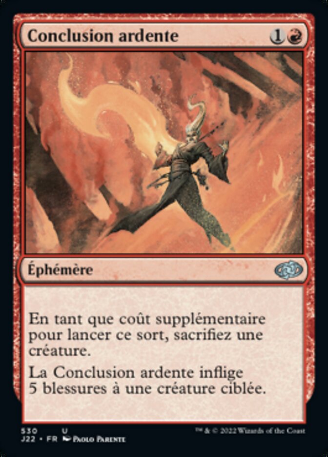 image Conclusion ardente