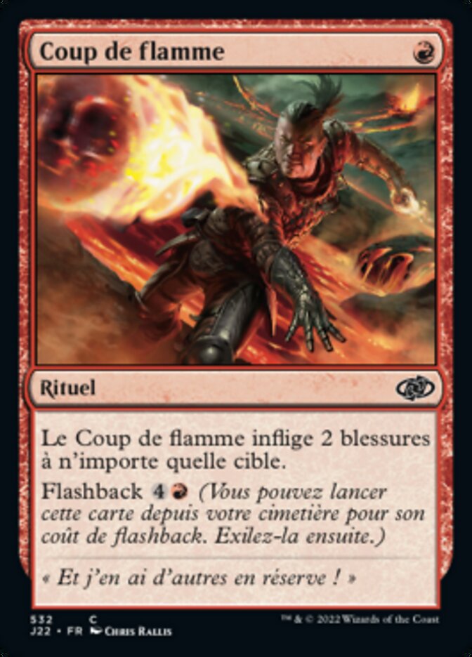 image Coup de flamme
