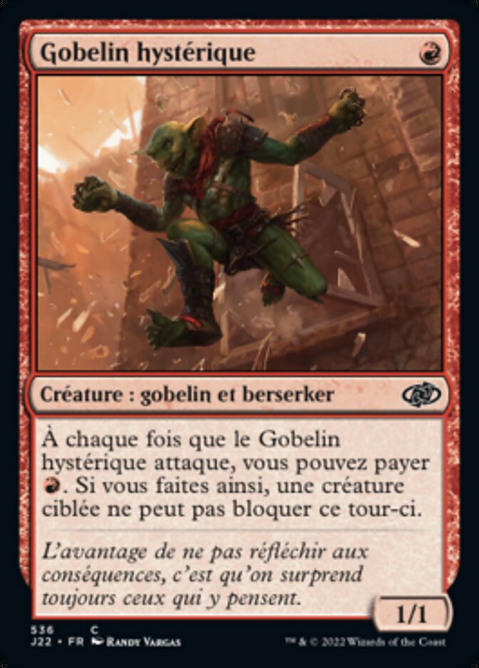 image Gobelin hystérique