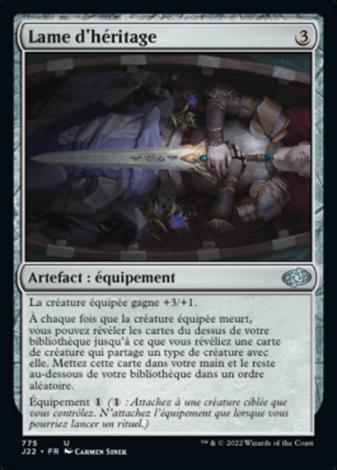 image Lame d'héritage