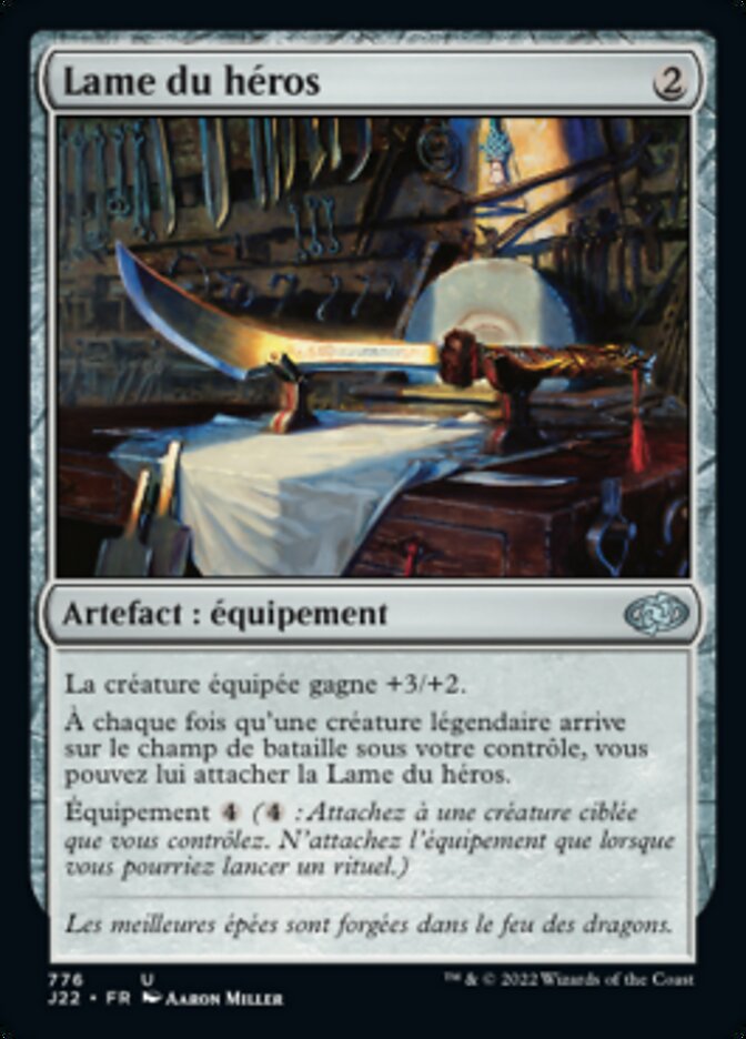 image Lame du héros
