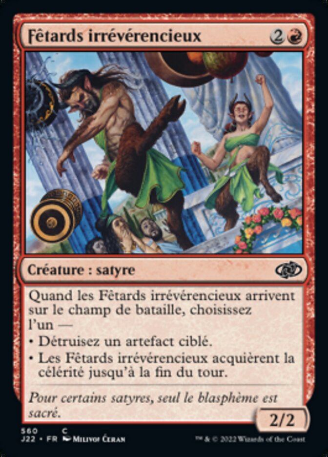 image Fêtards irrévérencieux