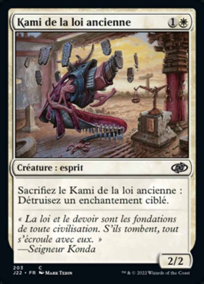 image Kami de la loi ancienne
