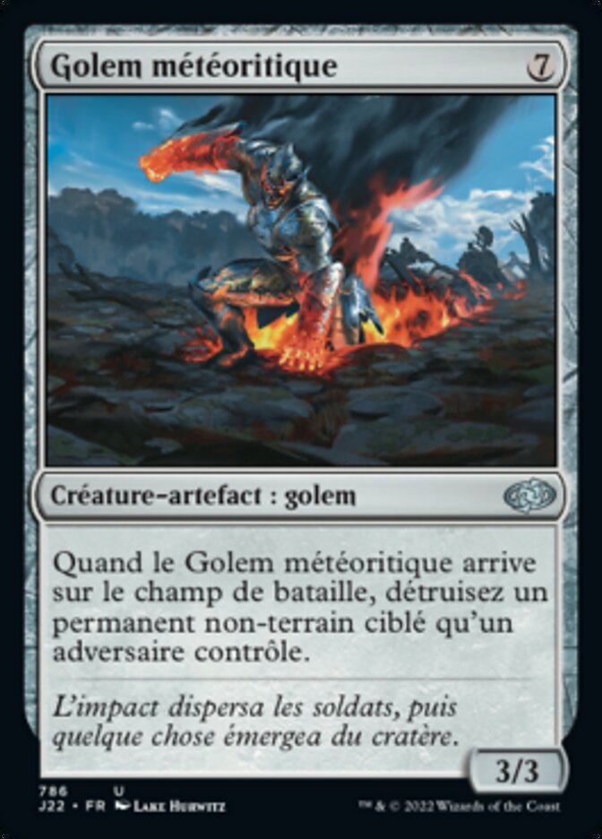 image Golem météoritique