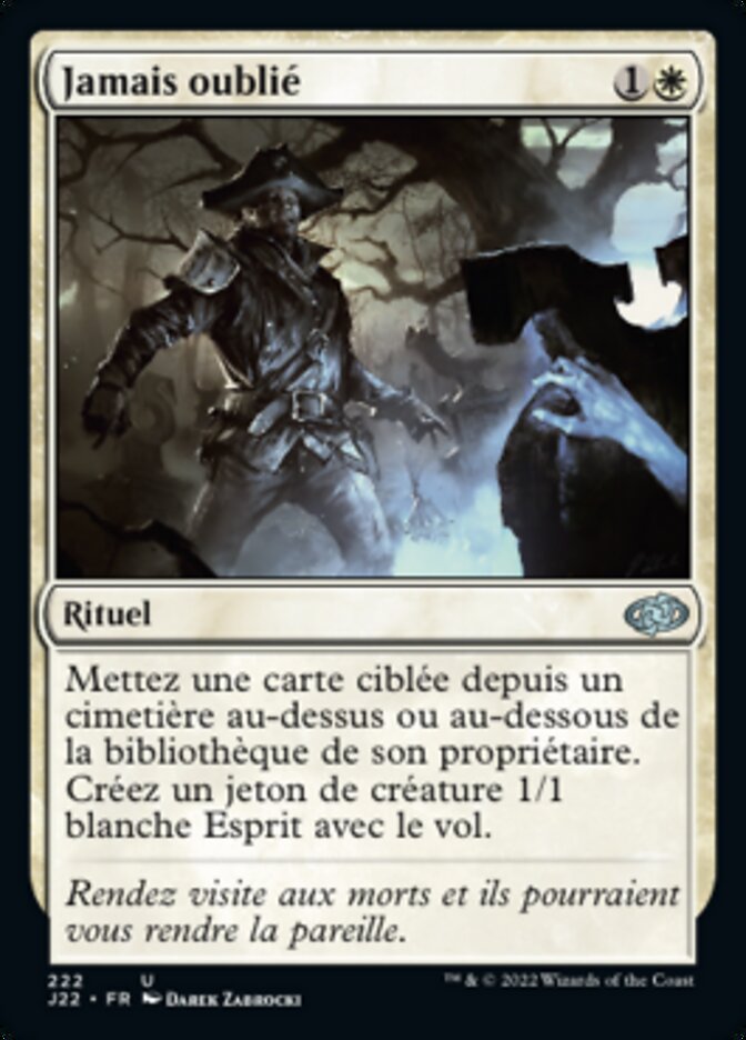 image Jamais oublié