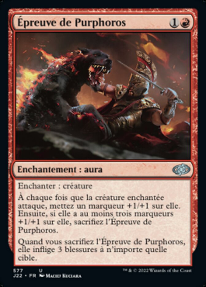 image Épreuve de Purphoros