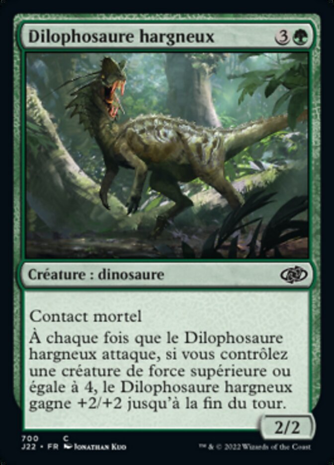 image Dilophosaure hargneux