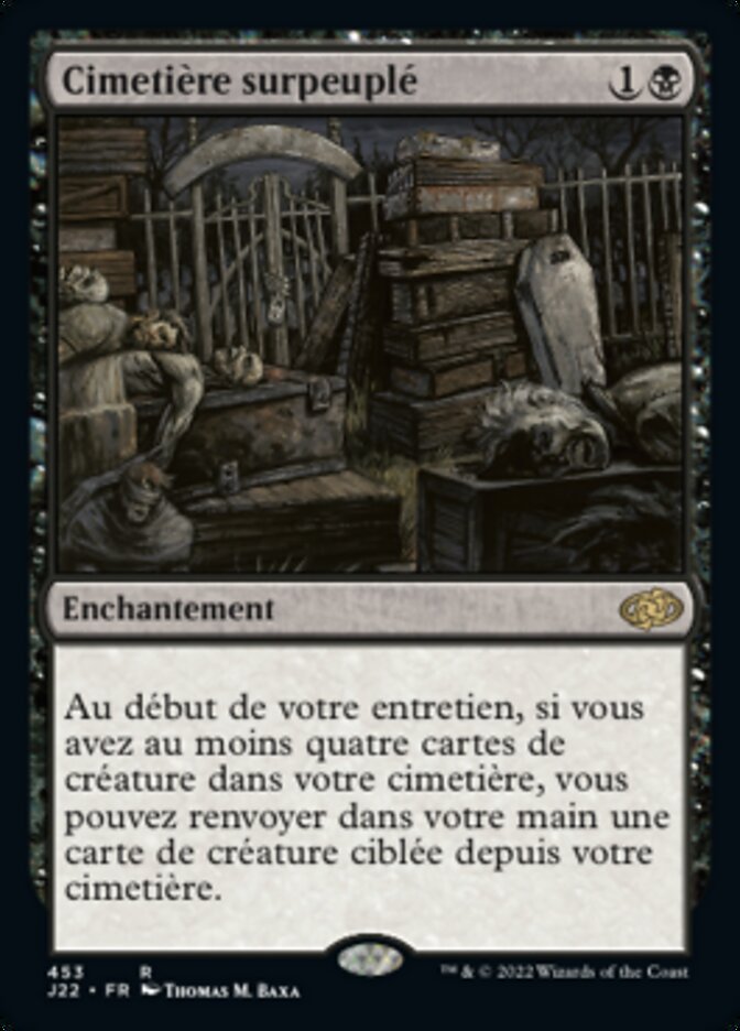 image Cimetière surpeuplé