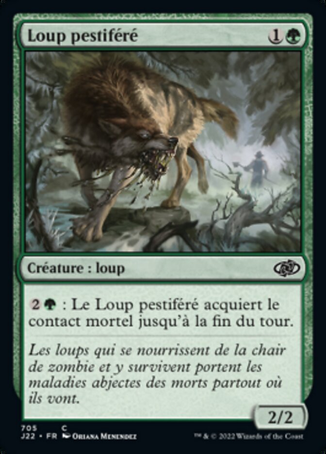 image Loup pestiféré