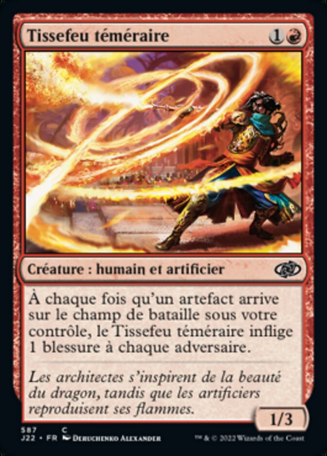 image Tissefeu téméraire