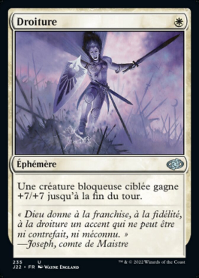 image Droiture