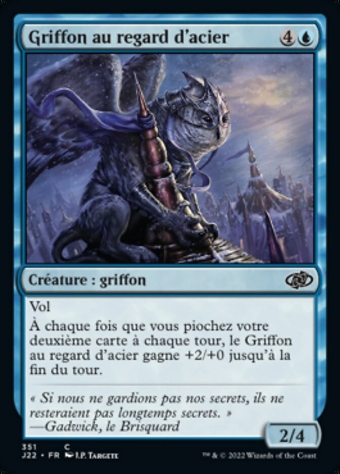 image Griffon au regard d'acier