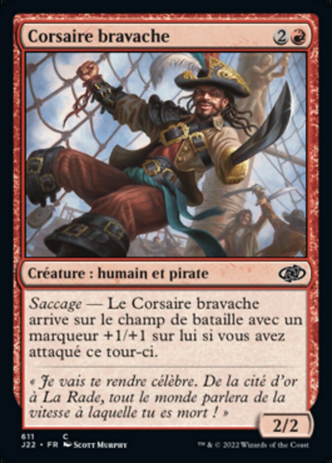 image Corsaire bravache