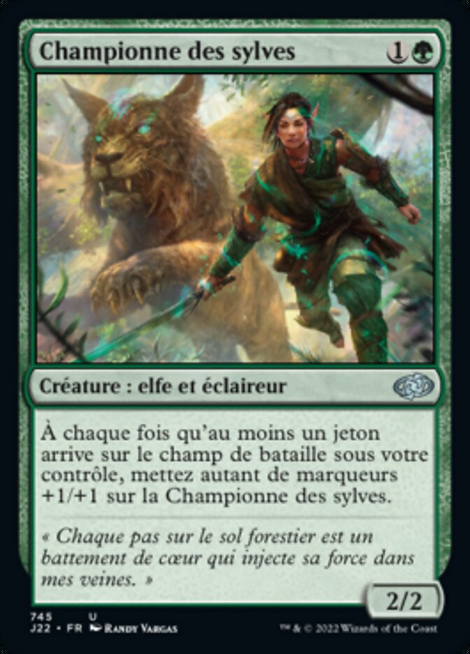 image Championne des sylves