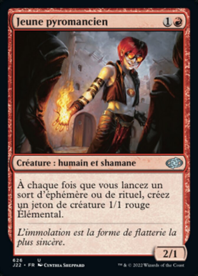 image Jeune pyromancien