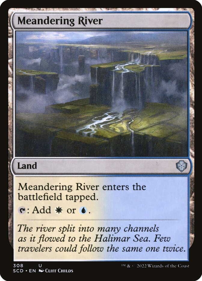image Meandering River