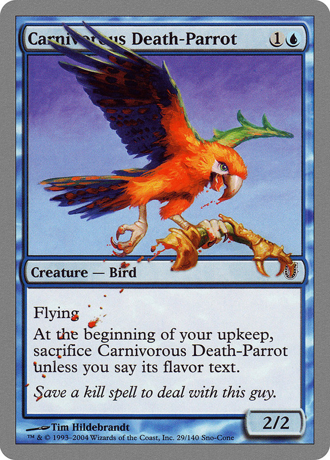 image Carnivorous Death-Parrot