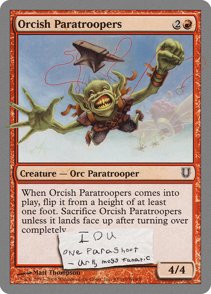 image Orcish Paratroopers
