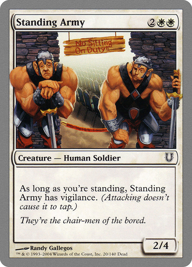 image Standing Army