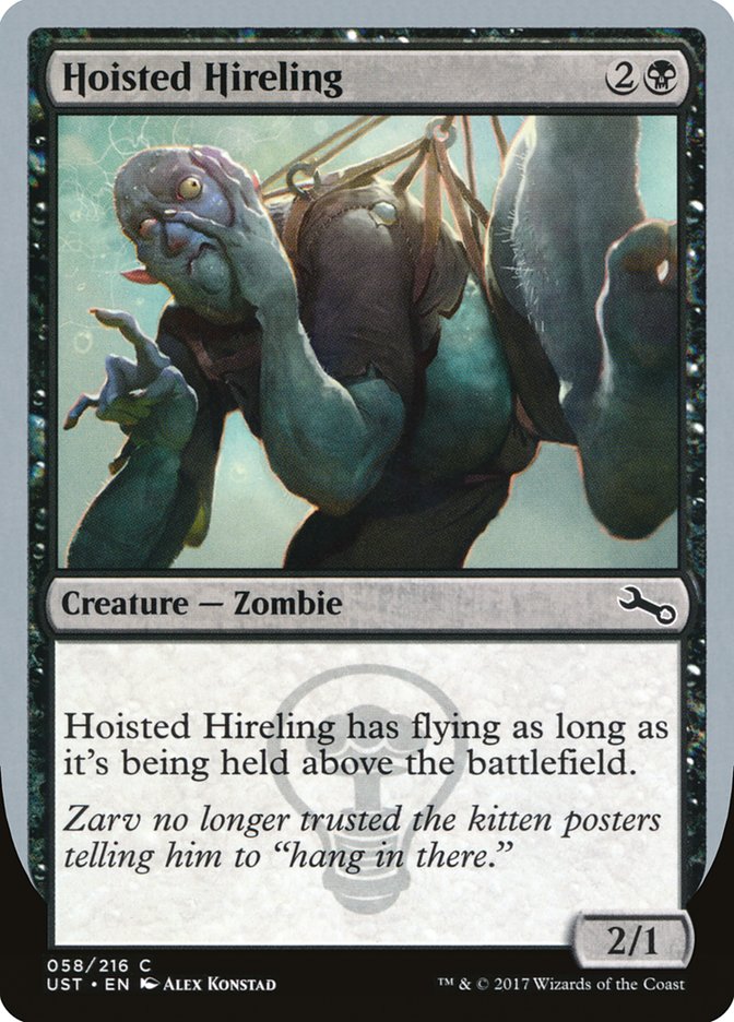 image Hoisted Hireling