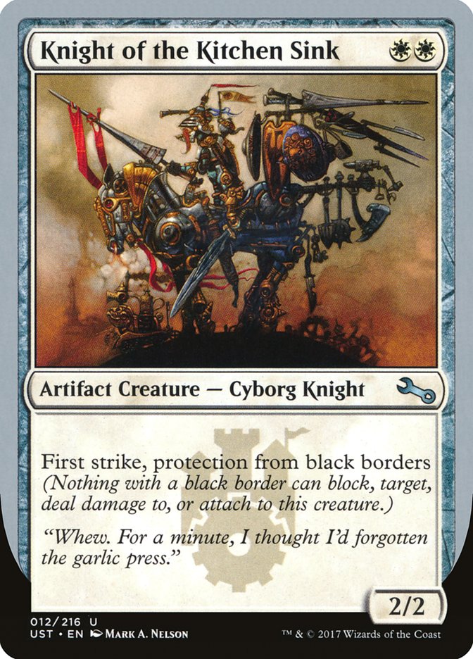 image Knight of the Kitchen Sink