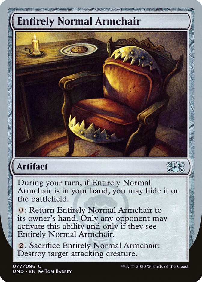 image Entirely Normal Armchair