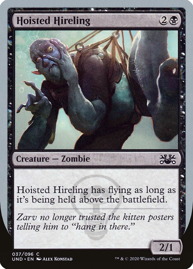image Hoisted Hireling