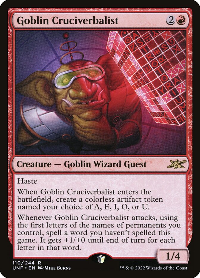image Goblin Cruciverbalist