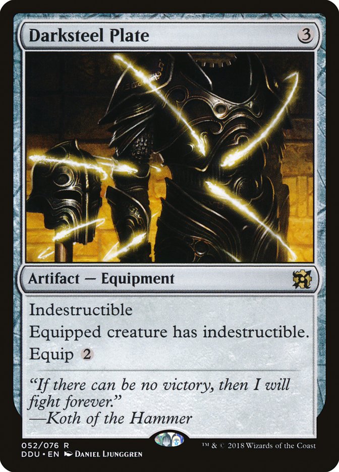 image Darksteel Plate