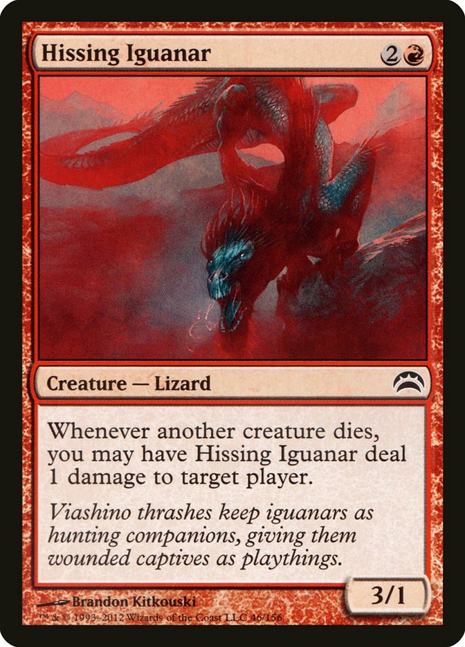 image Hissing Iguanar