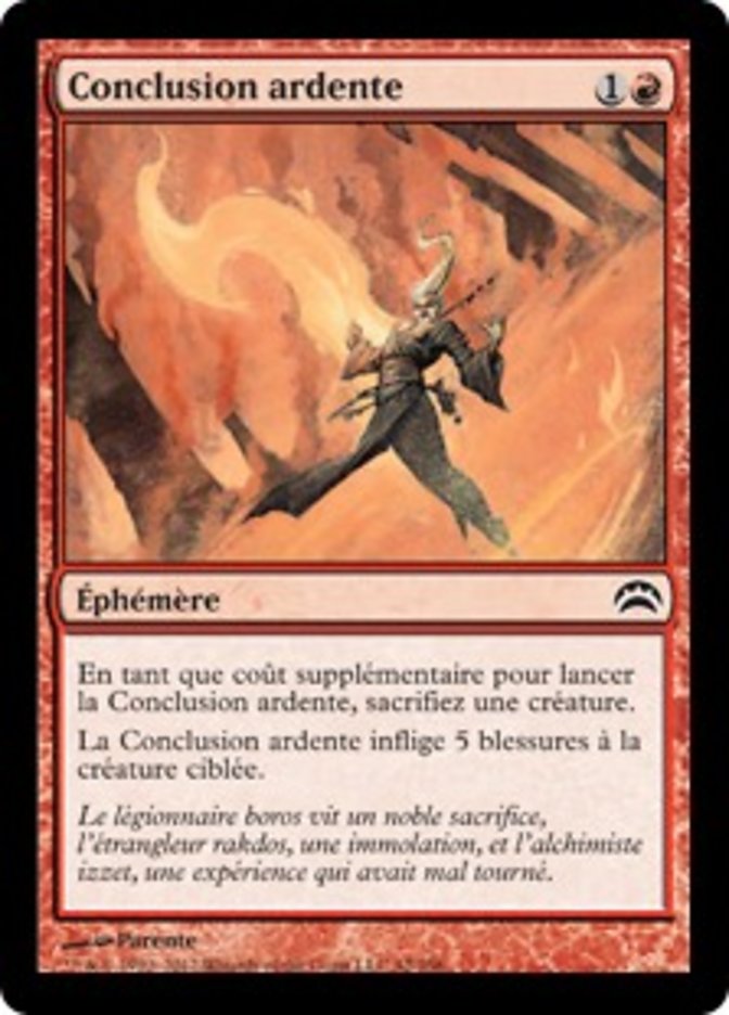 image Conclusion ardente