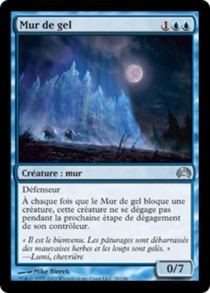 image Mur de gel