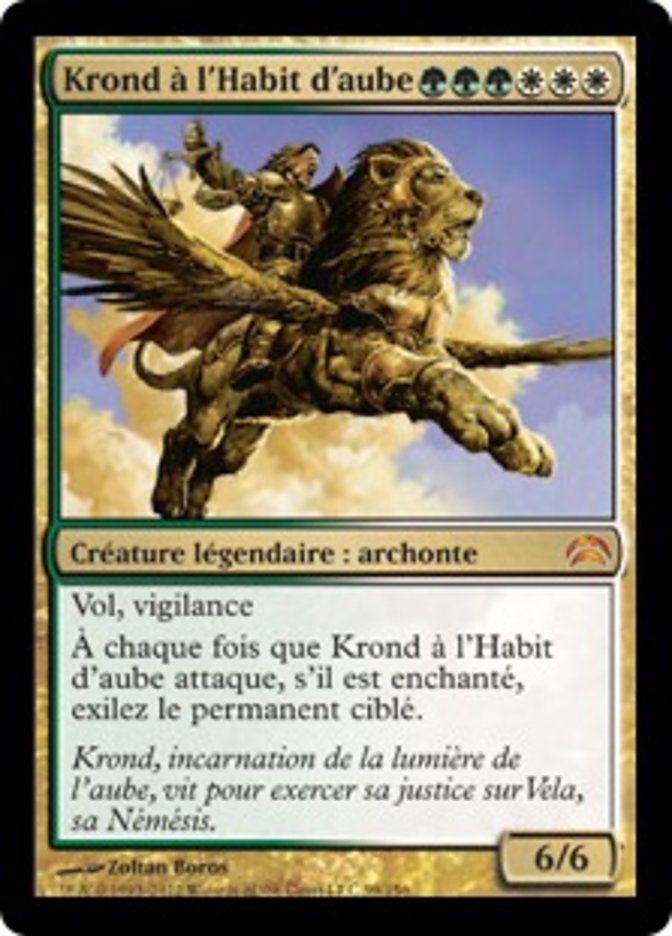 image Krond à l'Habit d'aube