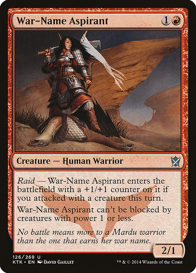 image War-Name Aspirant